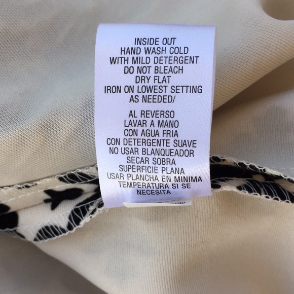 Black and Off White Shift Dress 💜 - Picture 9 of 9